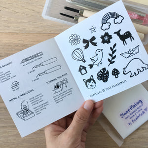 DIY Stamp Carving Kit